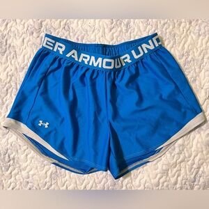 Under Armour Women's Vibrant Blue Athletic Shorts
